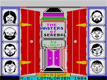 The Masters of Serebal - Screenshot - Game Title Image
