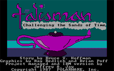 Talisman: Challenging the Sands of Time - Screenshot - Game Title Image