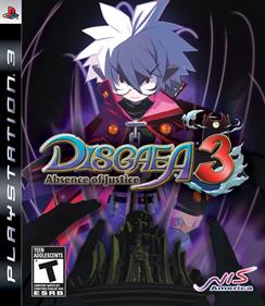 Disgaea 3: Absence of Justice - Box - Front Image