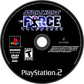 Star Wars: The Force Unleashed - Disc Image