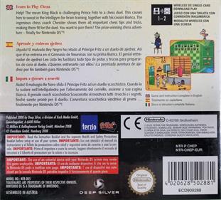Learn to Play Chess with Fritz & Chesster - Box - Back Image