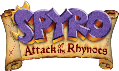 Spyro: Attack of the Rhynocs - Clear Logo Image