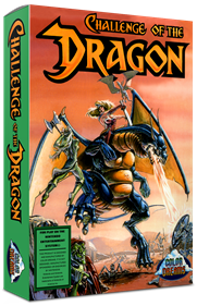 Challenge of the Dragon (Color Dreams) - Box - 3D Image