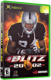 NFL Blitz 2002 - Box - 3D Image