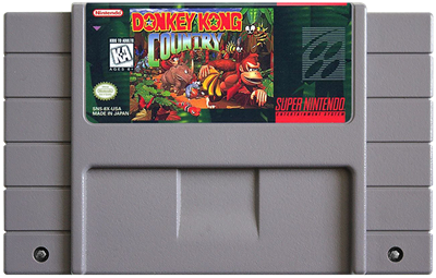 Donkey Kong Country - Fanart - Cart - Front