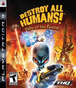 Destroy All Humans! Path of the Furon - Box - Front Image