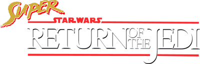 Super Star Wars: Return of the Jedi - Clear Logo Image