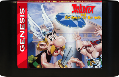 Astérix and the Power of the Gods - Fanart - Cart - Front Image