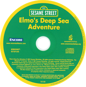 Sesame Street: Elmo's Deep Sea Adventure - Disc Image