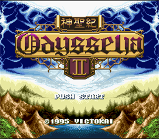 Shinseiki Odysselya II - Screenshot - Game Title Image