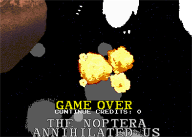 Space Lords - Screenshot - Game Over Image