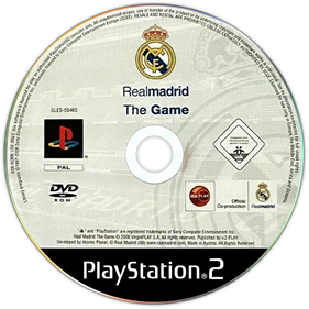 Real Madrid: The Game  - Disc Image