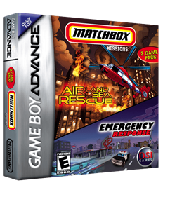 Matchbox Missions: Air, Land and Sea Rescue & Emergency Response - Box - 3D Image