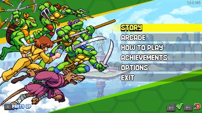 Teenage Mutant Ninja Turtles: Shredder's Revenge - Screenshot - Game Select Image