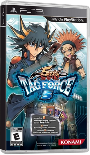 Jogo PSP Yu-Gi-Oh! 5D´S Tagforce 5