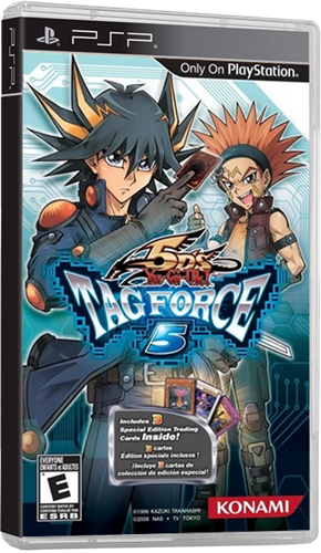 JOGO PSP - YU-GI-OH! 5D'S TAG FORCE 5