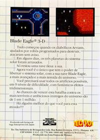 Blade Eagle 3-D - Box - Back Image