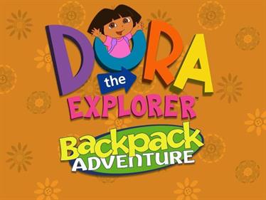 Dora the Explorer: Backpack Adventure - Screenshot - Game Title Image