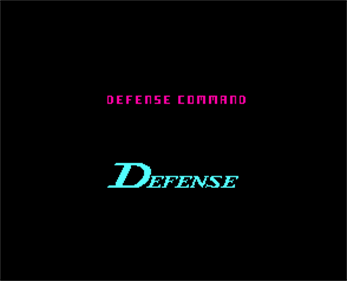 Defense Command - Screenshot - Game Title Image