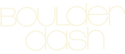 Boulder Dash - Clear Logo Image