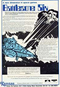 Battlezone Six - Advertisement Flyer - Front Image