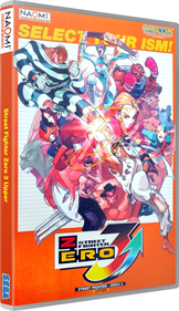 Street Fighter Zero 3 Upper - Box - 3D Image