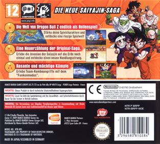 Dragon Ball Z: Attack of the Saiyans - Box - Back Image