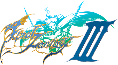 Final Fantasy III - Clear Logo Image