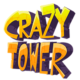 Crazy Tower - Clear Logo Image