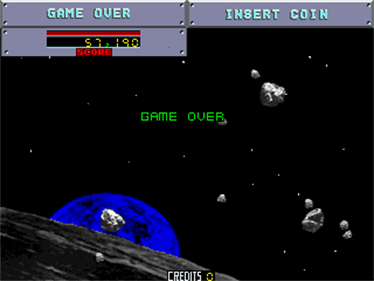 Blasteroids - Screenshot - Game Over Image