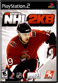 NHL 2K8 - Box - Front - Reconstructed Image