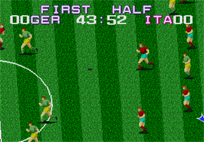 Tecmo World Cup - Screenshot - Gameplay Image