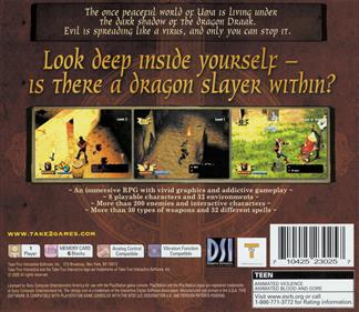 Darkstone: Evil Reigns - Box - Back Image