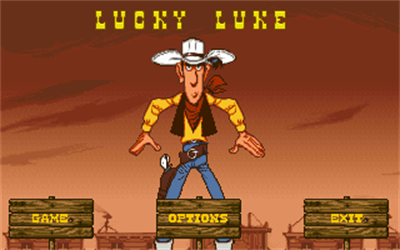 Lucky Luke (1997) - Screenshot - Game Title Image