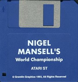 Nigel Mansell's World Championship - Disc Image