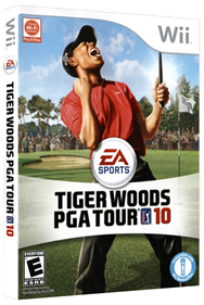 Tiger Woods PGA Tour 10 - Box - 3D Image