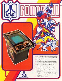 Atari Football - Advertisement Flyer - Front