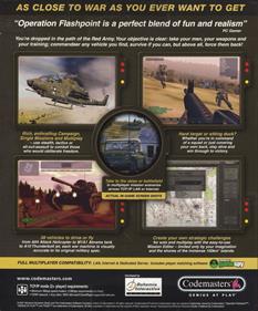 Operation Flashpoint: Cold War Crisis - Box - Back Image