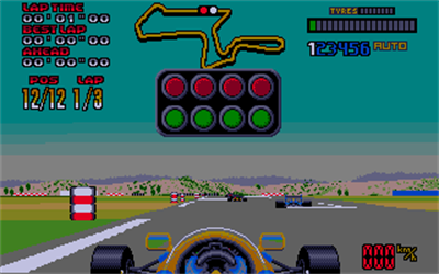 Nigel Mansell's World Championship - Screenshot - Gameplay Image