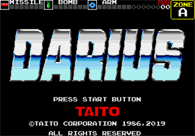 Darius - Screenshot - Game Title Image