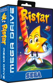 Ristar - Box - 3D Image