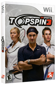 Top Spin 3 - Box - 3D Image