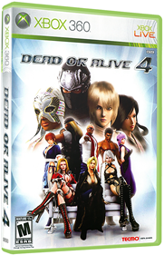 Dead or Alive 4 - Box - 3D Image