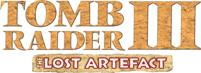 Tomb Raider: The Lost Artifact - Clear Logo Image