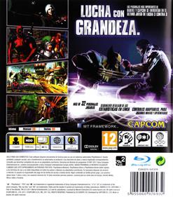 Marvel vs. Capcom 3: Fate of Two Worlds - Box - Back Image