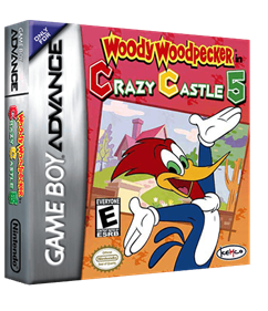 Woody Woodpecker in Crazy Castle 5 - Box - 3D Image