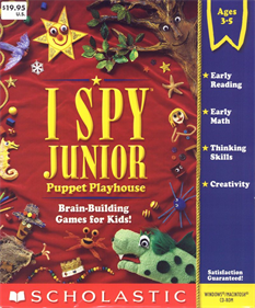 I Spy Junior: Puppet Playhouse - Box - Front Image