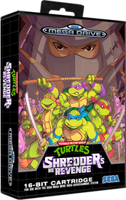 Teenage Mutant Ninja Turtles: Shredder's Re-Revenge - Box - 3D Image