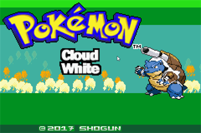 Pokémon Cloud White 3 - Screenshot - Game Title Image