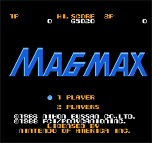 MagMax - Screenshot - Game Title Image